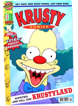 Krusty Comics (Simpsons) Nr. 1: Aufstieg und Fall von Krustyland Teil 1 von 3